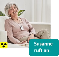 Blindentelefon Susanne ruft an